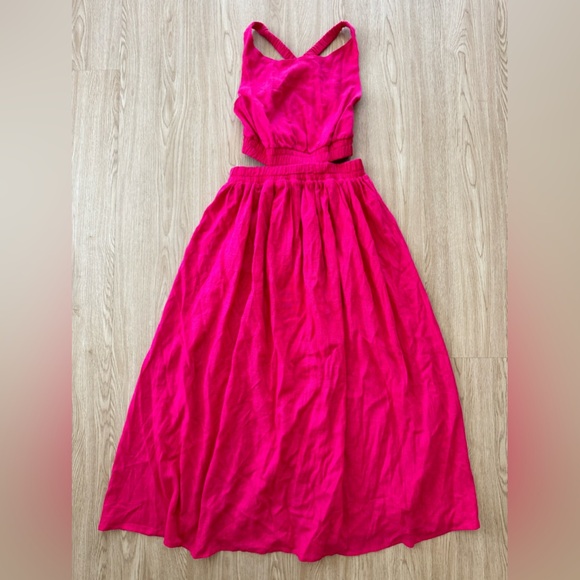 Hello Molly strappy open back maxi dress nwot - Picture 5 of 5